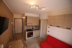 Cucina Ingresso e il Soggiorno